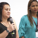 11 Encontro Rede_Tania Santos e Viviane Veiga_Foto: Raquel Portugal (Multimeios/Icict/Fiocruz)